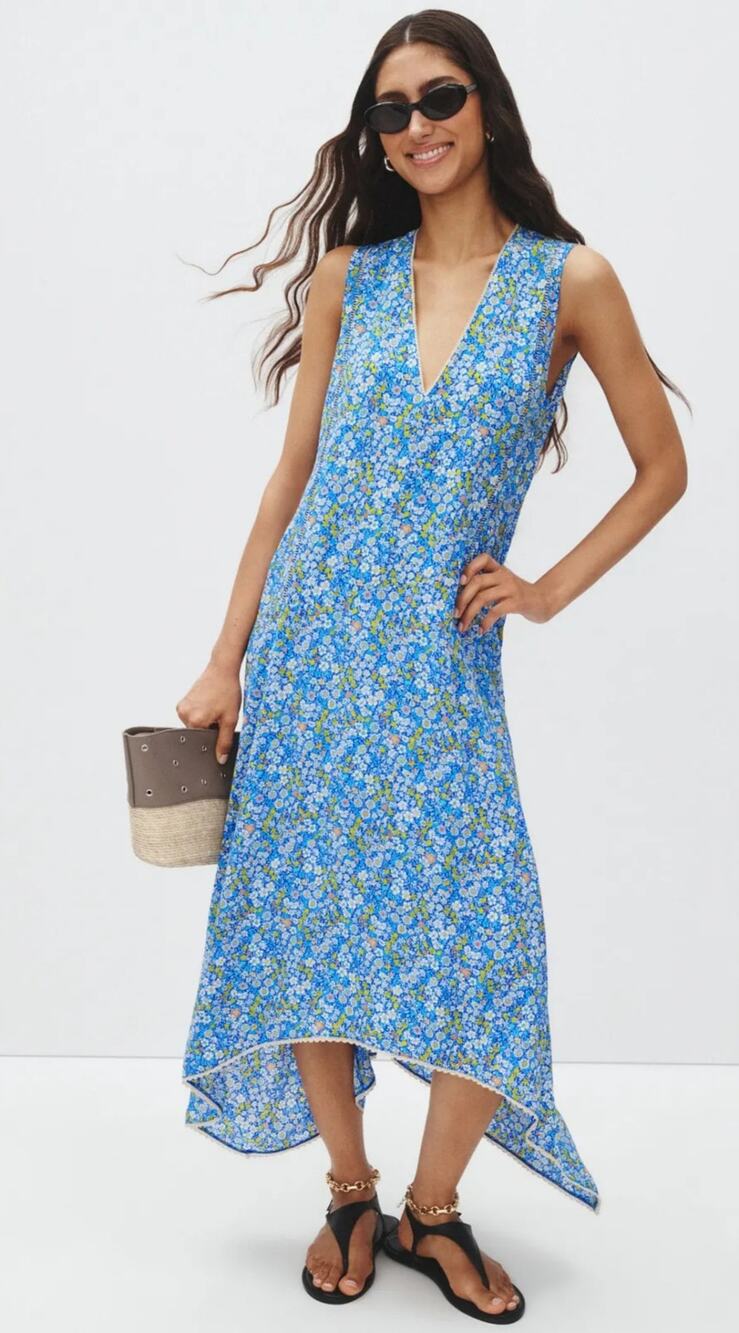 Zadig & Voltaire Rerol Smooth Maxi Dress Women Size M